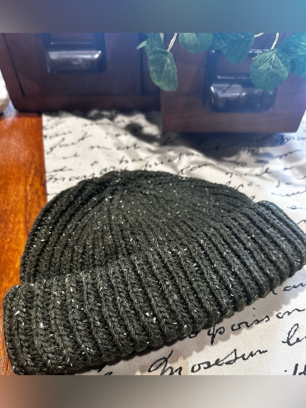 UO Marled Knit Beanie Hat